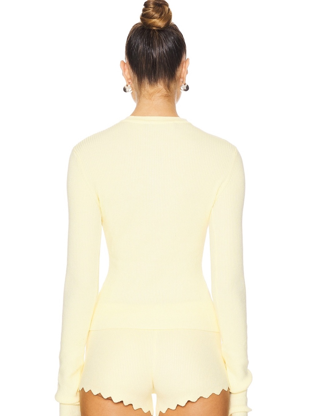 Lioness Ivy League Top and Shorts in Butter Yellow - Picture 3 of 4